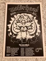 Paginagrote A4 advertentie MOTÖRHEAD Overkill tour, Cd's en Dvd's, Vinyl | Hardrock en Metal, Ophalen of Verzenden