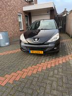 Peugeot 206+ 1.4 3D 2010 Zwart, Auto's, Voorwielaandrijving, 206+, Stof, 4 cilinders
