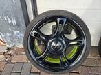18" Mini JCW Velgen met Verdestijn Banden, Auto-onderdelen, Banden en Velgen, Ophalen, 18 inch, Banden en Velgen, Personenwagen