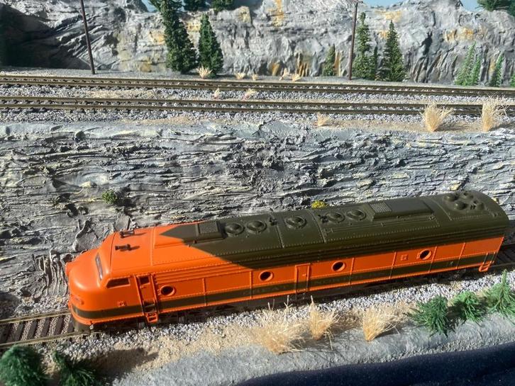 Great Northern USA Locomotief set H0, Hobby en Vrije tijd, Modeltreinen | H0, Zo goed als nieuw, Locomotief, Gelijkstroom, Overige merken