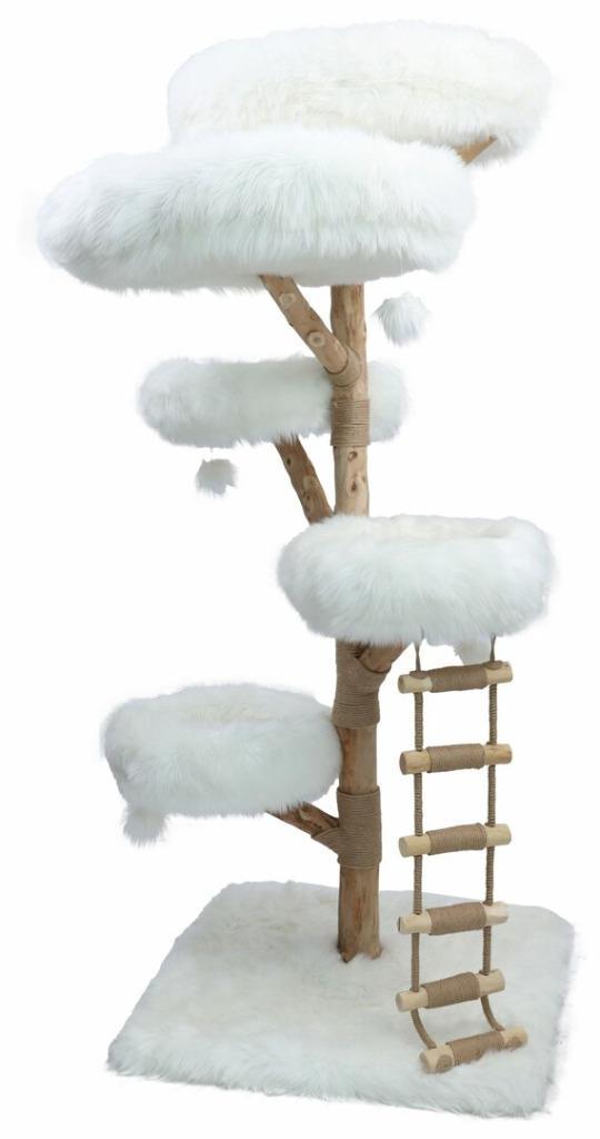 ACTIE Boony est ‘1941’ klimboom sequoia 233cm polar white, Dieren en Toebehoren, Krabmeubelen, Nieuw, Krabpaal, Ophalen of Verzenden