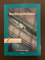 A. Zwanenburg - Rechtsorientatie, Ophalen of Verzenden, Zo goed als nieuw, A. Zwanenburg