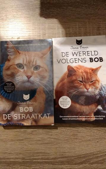 2 leuke en gezellige boeken over Bob de straatkat.  beschikbaar voor biedingen