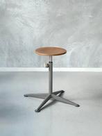 Ahrend tekentafelkruk Friso Kramer vintage kruk industrieel, Huis en Inrichting, Gebruikt, NL, In hoogte verstelbaar, Ahrend