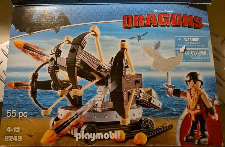 Playmobil Dragons 9249 - Compleet in Doos!, Kinderen en Baby's, Speelgoed | Playmobil, Zo goed als nieuw, Complete set, Ophalen of Verzenden