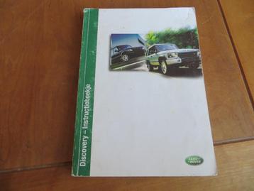 Instructieboek Land Rover Discovery 2002, benzine, diesel beschikbaar voor biedingen
