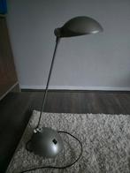 Zilvergrijze Bureaulamp - Verstelbaar, Ophalen, Gebruikt, Modern, Minder dan 50 cm