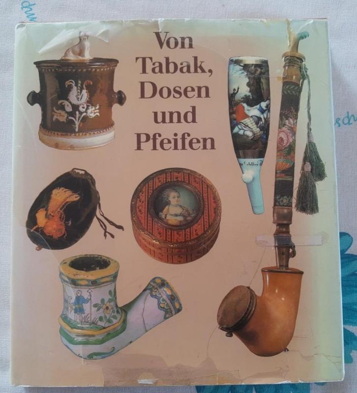 Von Tabak, Dosen und Pfeifen Pijpen Tabaksdozen etc, Verzamelen, Rookartikelen, Aanstekers en Luciferdoosjes, Gebruikt, Overige typen