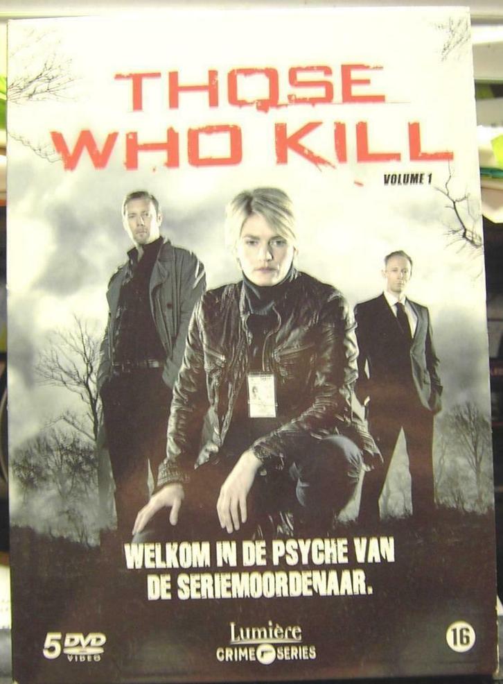 Those who kill, volume 1, 5 DVD, Cd's en Dvd's, Dvd's | Tv en Series, Zo goed als nieuw, Actie en Avontuur, Boxset, Alle leeftijden