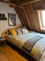 Wit bedframe IKEA, tweepersoons, Ophalen, Gebruikt, Wit, Tweepersoons