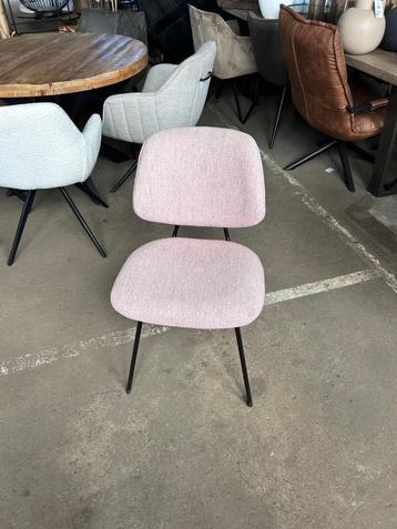 Eleonora eetkamerstoel roze fletcher !outlet korting! beschikbaar voor biedingen