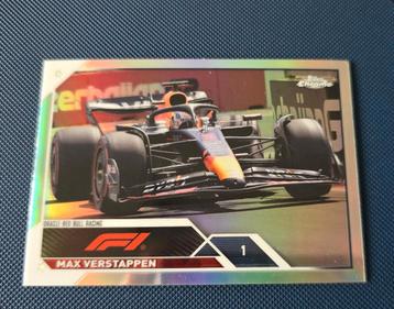 TE KOOP: Topps Chrome 2023 | Verstappen REFRACTOR beschikbaar voor biedingen