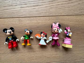 Mickey & Minnie Mouse Poppetjes beschikbaar voor biedingen