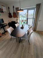 Stijlvolle ovale eettafel van Haco – als nieuw!, Huis en Inrichting, Tafels | Eettafels, Ophalen, Scandinavisch Modern, 50 tot 100 cm