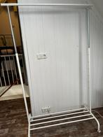 Kleding rek wit verstelbaar, Ophalen, Gebruikt