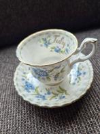 Royal Albert Kop en Schotel - Juli, Antiek en Kunst, Antiek | Servies los, Ophalen of Verzenden