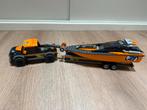 Lego City 60085 Powerboot met Truck, Kinderen en Baby's, Speelgoed | Duplo en Lego, Ophalen of Verzenden, Zo goed als nieuw, Complete set