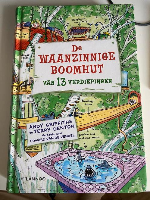 Terry Denton - De waanzinnige boomhut van 13 verdiepingen, Boeken, Kinderboeken | Jeugd | onder 10 jaar, Zo goed als nieuw, Ophalen of Verzenden