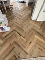 FOR SALE: 40m² Used Herringbone PVC Click Flooring Ekofloors, Gebruikt, Overige kleuren, Ophalen of Verzenden, 25 tot 50 m²