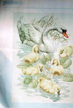Cado pako groot borduurpakket, zwaan met 5 kleintjes, Ophalen of Verzenden, Nieuw, Handborduren, Borduurpakket