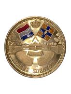 Gouden Penning Paleis Soestdijk Prins Bernhard Diamant, Ophalen of Verzenden, Goud, Nederland