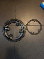 Shimano ultegra R8000 crankbladen 52-36, Fietsen en Brommers, Fietsonderdelen, Ophalen of Verzenden, Gebruikt, Racefiets, Crankstel of Pedalen