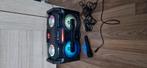 Idance Portable Party Box iDance XD15 zwart met microfoon, Ophalen of Verzenden, Zo goed als nieuw