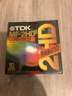 TDK MF-2HD MS Dos floppy disks 10x, Computers en Software, Ophalen of Verzenden, Nieuw, Overige typen, TDK