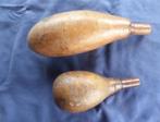 Set Antieke Houten Kruitbollen, Ophalen of Verzenden