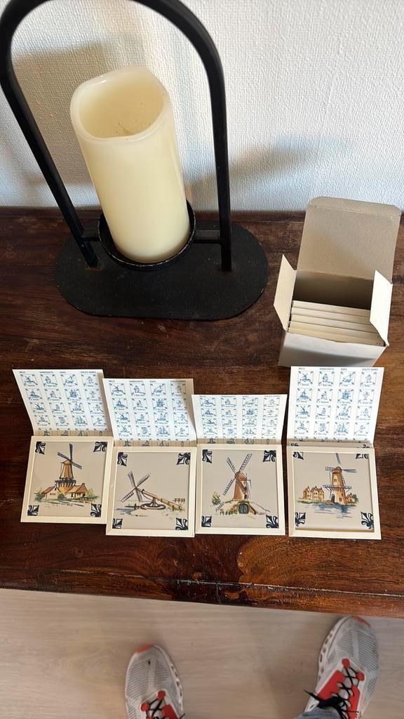 KLM Business Class Tegeltjes Collectie, Antiek en Kunst, Antiek | Wandborden en Tegels, Ophalen