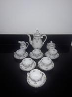 Schumann 6pers theeservies vol strooibloemetjes, Antiek en Kunst, Antiek | Servies compleet, Verzenden