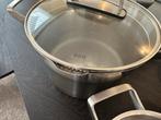 Bk Pannenset met hapjespan, Ophalen, Gebruikt, Inductieplaat, Pannenset