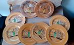 Japans porselein gebaksbordjes 8 stuks, Antiek en Kunst, Ophalen of Verzenden