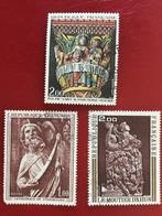 Postzegels Frankrijk 1971 1973  3 postzegels, Postzegels en Munten, Postzegels | Europa | Frankrijk, Ophalen of Verzenden