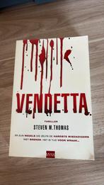 Steven M. Thomas - Vendetta, Ophalen of Verzenden, Zo goed als nieuw, Nederland, Steven M. Thomas