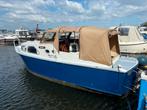 Biesbosch kruiser 7 meter, Watersport en Boten, Motorboten en Motorjachten, Ophalen, Gebruikt, Staal, Binnenboordmotor