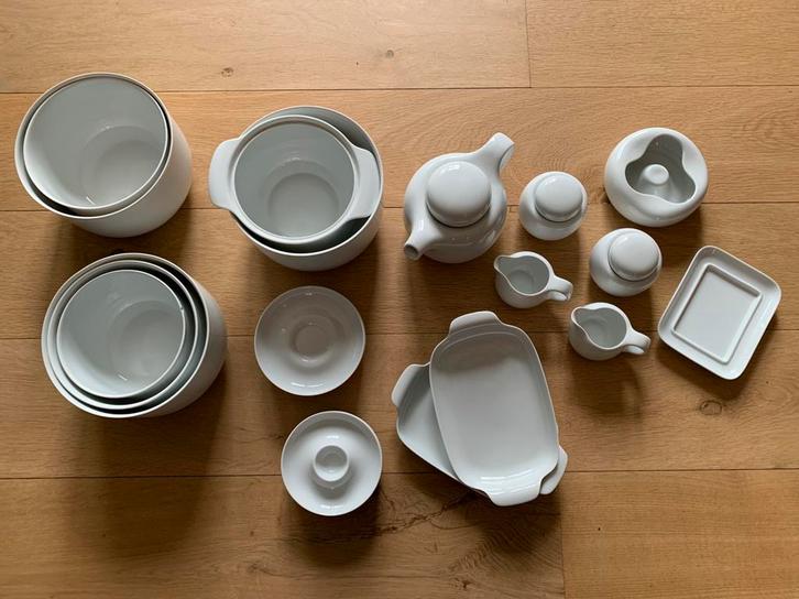 Hutschenreuter Tavola Bianca servies onderdelen, Huis en Inrichting, Keuken | Servies, Zo goed als nieuw, Overige typen, Overige stijlen
