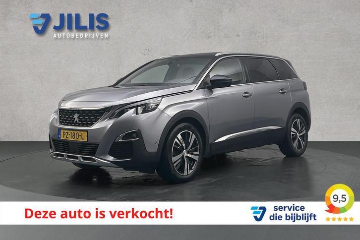 Peugeot 5008 1.6 e-THP GT-Line | Trekhaak | Half lederen bek, Auto's, Peugeot, Bedrijf, Lease, Financial lease, ABS, Achteruitrijcamera
