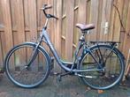 Z.g.a.n NAltec Metro damesfiets met lederen zadel, Overige merken, Versnellingen, Zo goed als nieuw, 56 cm of meer