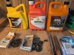 2x Stihl zaagketting, 2 takt Aspen, Avia en kettingzaagolie, Ophalen, Nieuw, Overige soorten