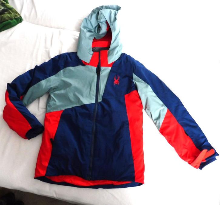 Prachtige Spyder skijas mt 12 146 ski jas winterjas winter, Kinderen en Baby's, Kinderkleding | Maat 146, Zo goed als nieuw, Jongen of Meisje