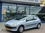 Peugeot 206 1.4 One-line Airco Elek.Pakket Bluetooth NAP NL-, Voorwielaandrijving, Stof, Zwart, 4 cilinders