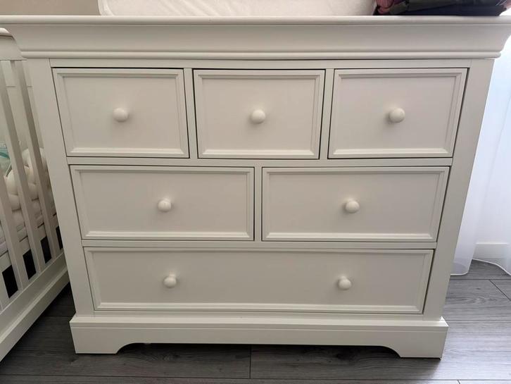 Kidsmill Chateau Commode Wit, Kinderen en Baby's, Kinderkamer | Commodes en Kasten, Zo goed als nieuw, 90 tot 105 cm, 100 cm of meer