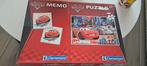 Cars Puzzel & Memo - Clementoni, Ophalen of Verzenden, Zo goed als nieuw, 2 tot 4 jaar