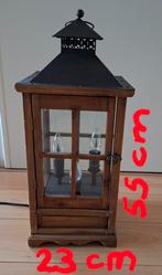 Lantaarn met vlamverlichting, Ophalen, Zo goed als nieuw