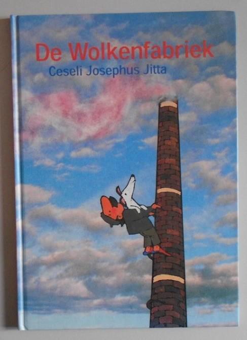 De Wolkenfabriek - Ceseli Josephus Jitta = afm 21,5 x 30,5cm, Boeken, Kinderboeken | Kleuters, Zo goed als nieuw, Fictie algemeen