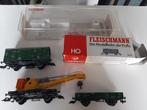 fleischmann kraan set, Treinset, Gelijkstroom, Fleischmann, Ophalen of Verzenden