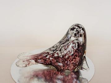 Zeehond Murano Glas beschikbaar voor biedingen