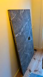Werkblad marmerlook met uitsparing, Huis en Inrichting, Keuken | Keukenelementen, Ophalen, Zo goed als nieuw, Minder dan 100 cm