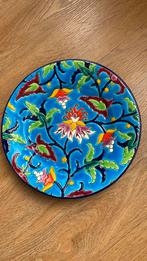 Antiek bord, sierbord van Emaux de longwy, Antiek en Kunst, Ophalen